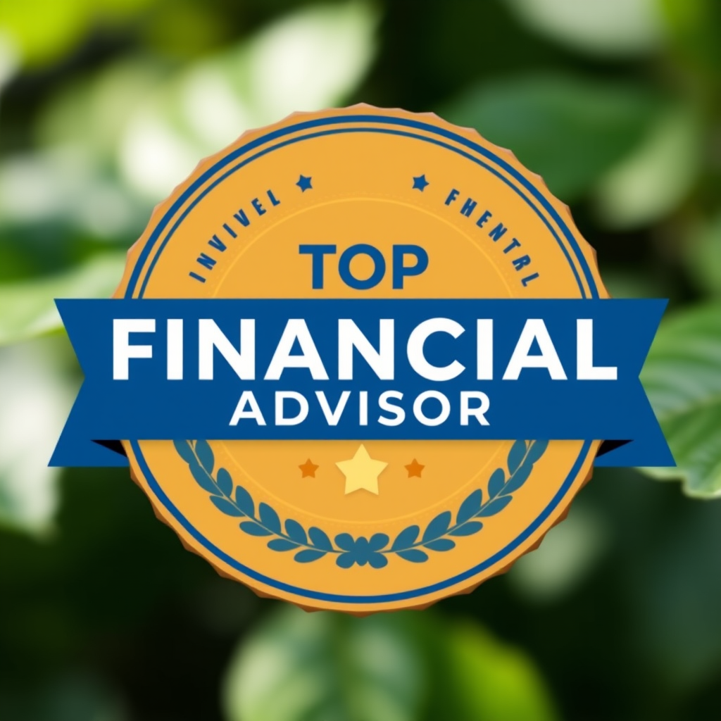Top financial advisor recognition badge